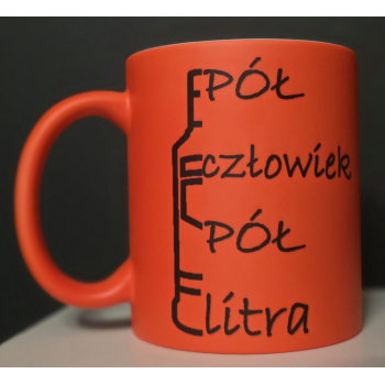 Kubek odblaskowy pomarańczowy