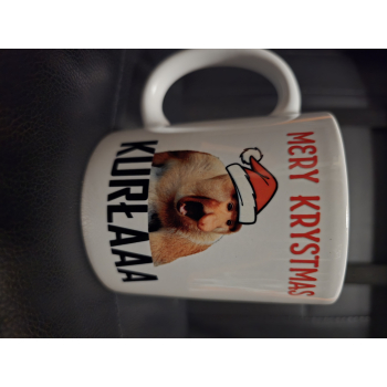 Kubek świąteczny - Nosacz - Mery Krystmas
