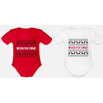Body niemowlęce WESOŁYCH ŚWIĄT
