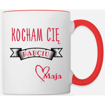 Kubek KOCHAM CIĘ BABCIU dla Babci