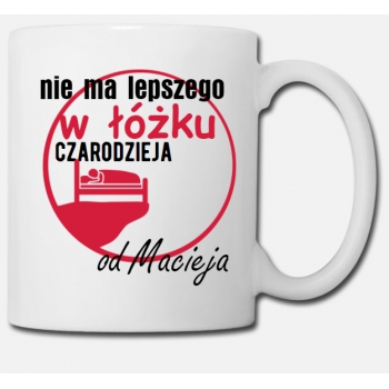 Kubek z RYMEM imiennym - MACIEJ