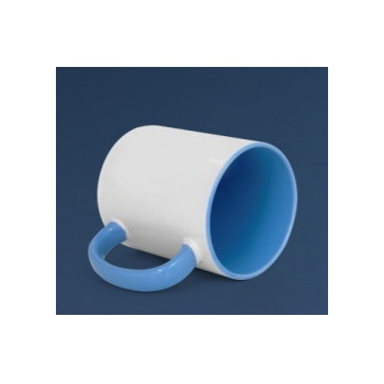 Kubek z kolorowym wnętrzem i uchem