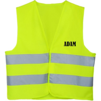 Kamizelka odblaskowa z IMIENLIEM/ LOGO