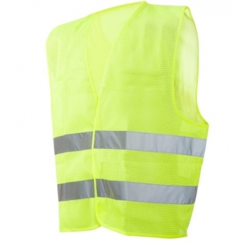 Kamizelka odblaskowa żółta siatka