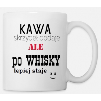 Kubek 330 ml KAWA vs WHISKY
