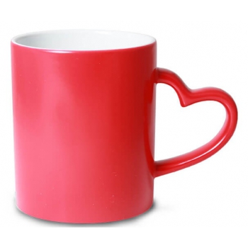 Kubek MAGICZNY Z UCHEM W KSZTAŁCIE SERCA