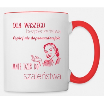 Kubek 330 ml MAMA DO SZALEŃSTWA