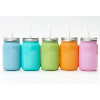 Kubek szklany 450 ml SŁOIK